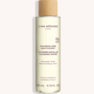 Eau micellaire aux 5 fleurs BIO