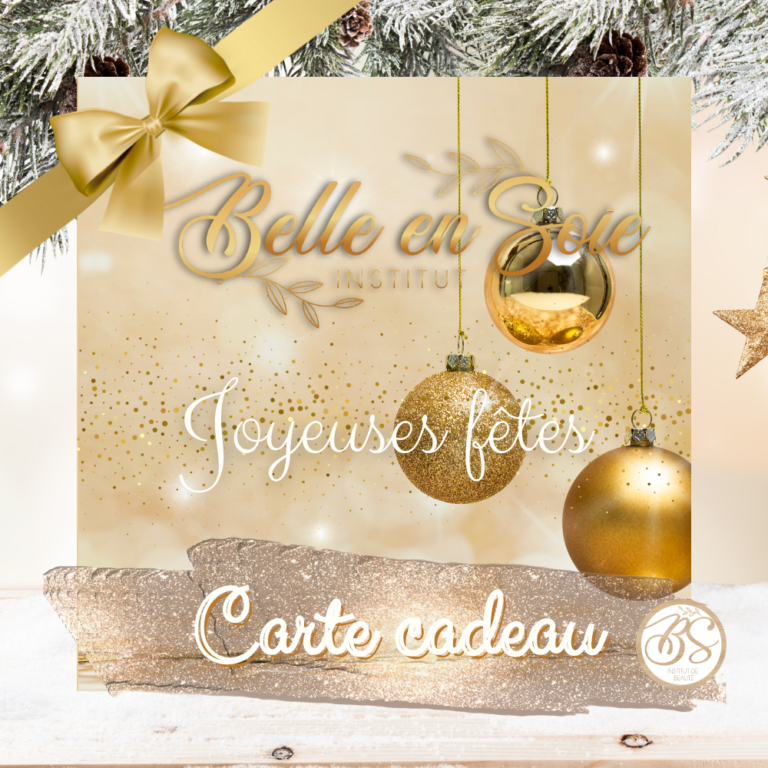 Carte cadeau de noël